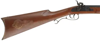 T/C Seneca Rifle,
.36 caliber, 27" barrel,
percussion, walnut, brass, 
used, by Thompson Center Arms